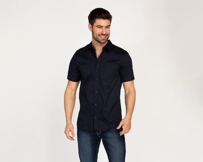 Foto 1 | Camisa Casual de Algodón Oggi Slim Fit para Hombre