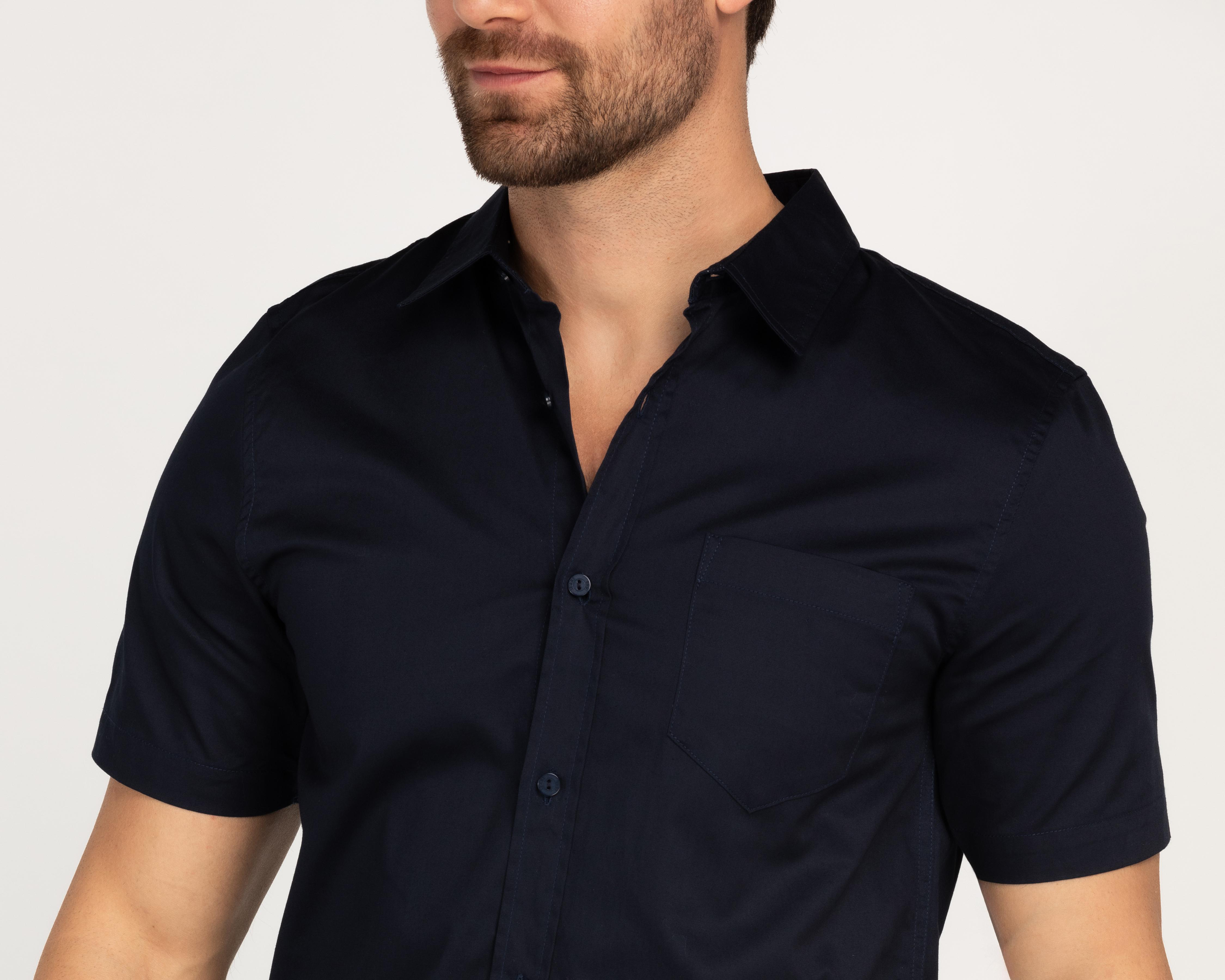 Foto 4 pulgar | Camisa Casual de Algodón Oggi Slim Fit para Hombre