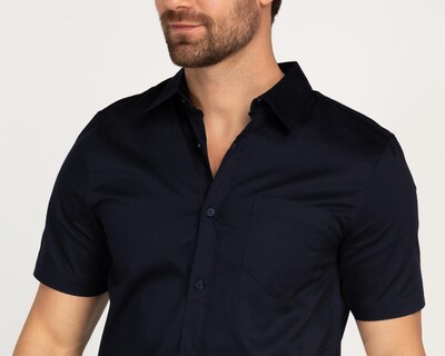 Foto 3 | Camisa Casual de Algodón Oggi Slim Fit para Hombre
