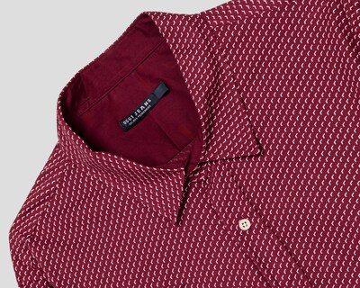 Foto 4 | Camisa Casual Oggi Slim Fit Estampada para Hombre