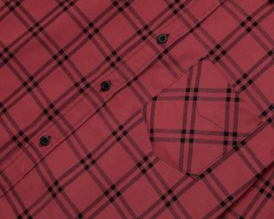 Foto 3 | Camisa Casual Oggi Slim Fit a Cuadros para Hombre
