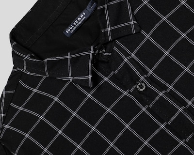 Foto 4 | Camisa Casual Oggi Slim Fit a Cuadros para Hombre