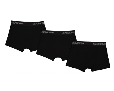 Foto 2 | Bóxer Corto Skechers para Hombre 3 Piezas