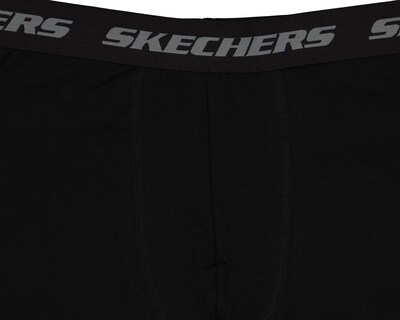 Foto 3 | Bóxer Corto Skechers para Hombre 3 Piezas