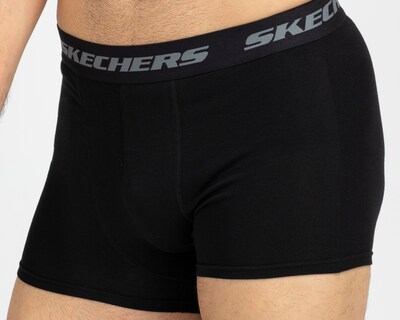 Foto 4 | Bóxer Corto Skechers para Hombre 3 Piezas