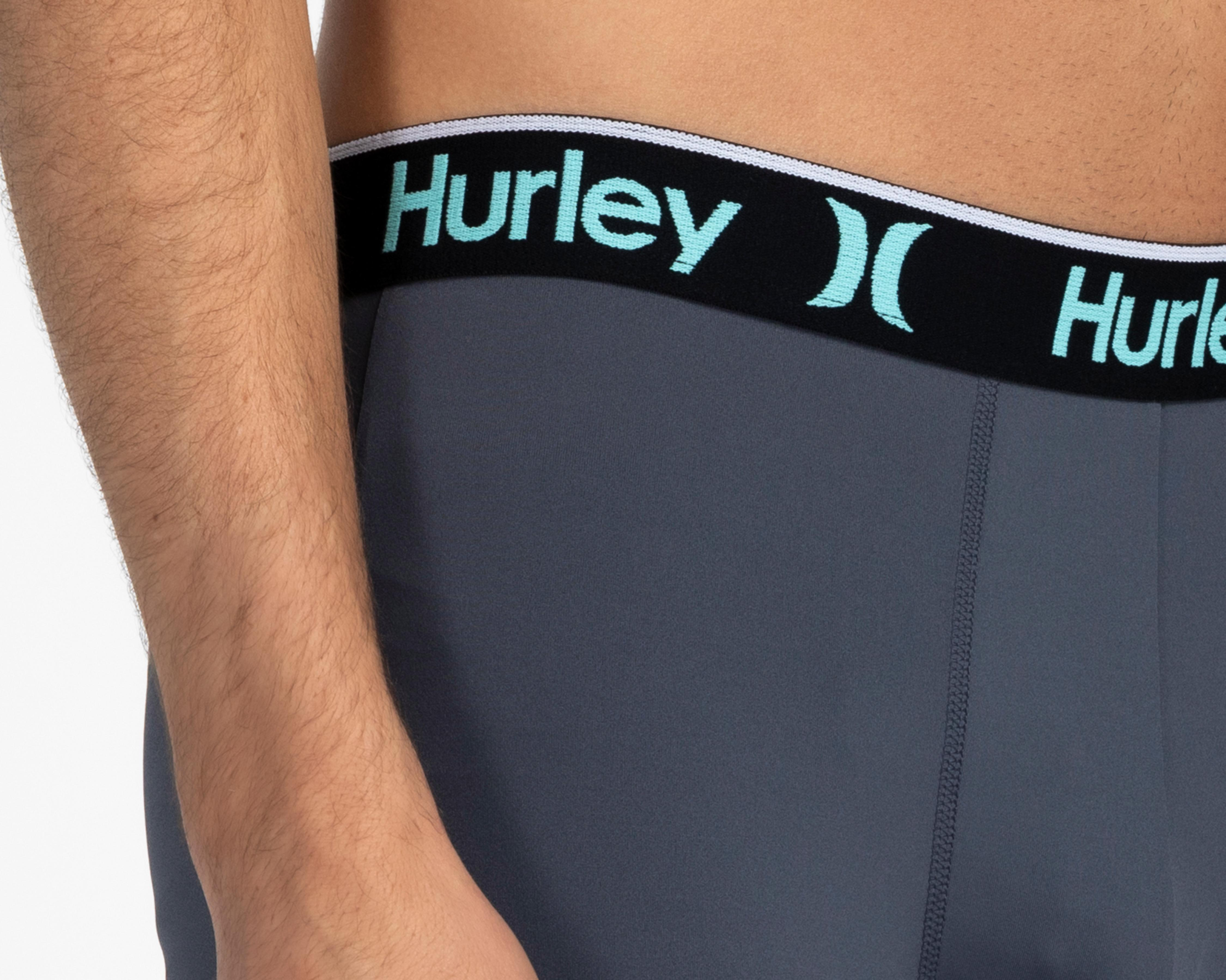 Foto 5 pulgar | Bóxer Corto Hurley para Hombre 4 Piezas
