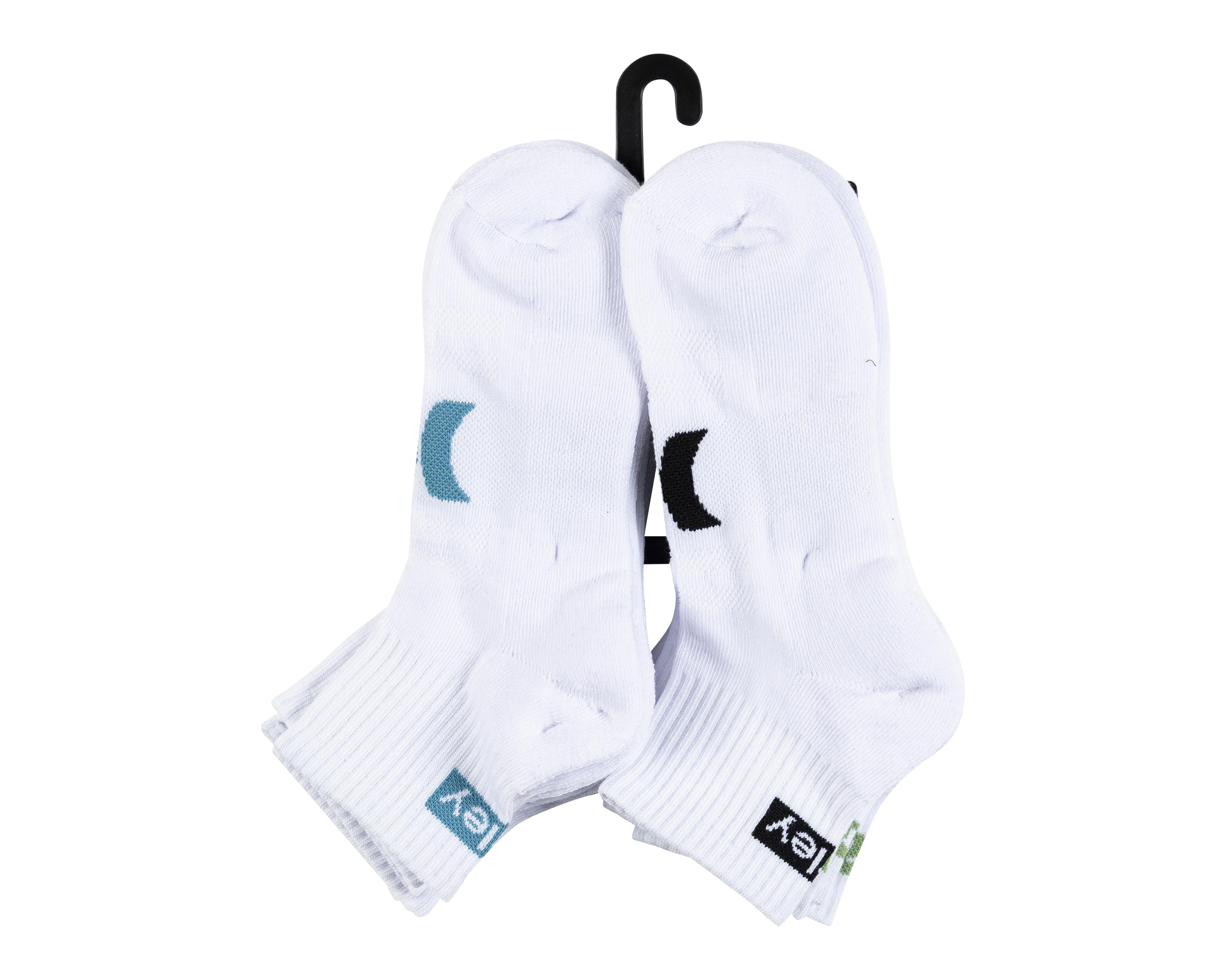 Foto 4 pulgar | Calcetas Deportivas Hurley para Hombre 6 Pares
