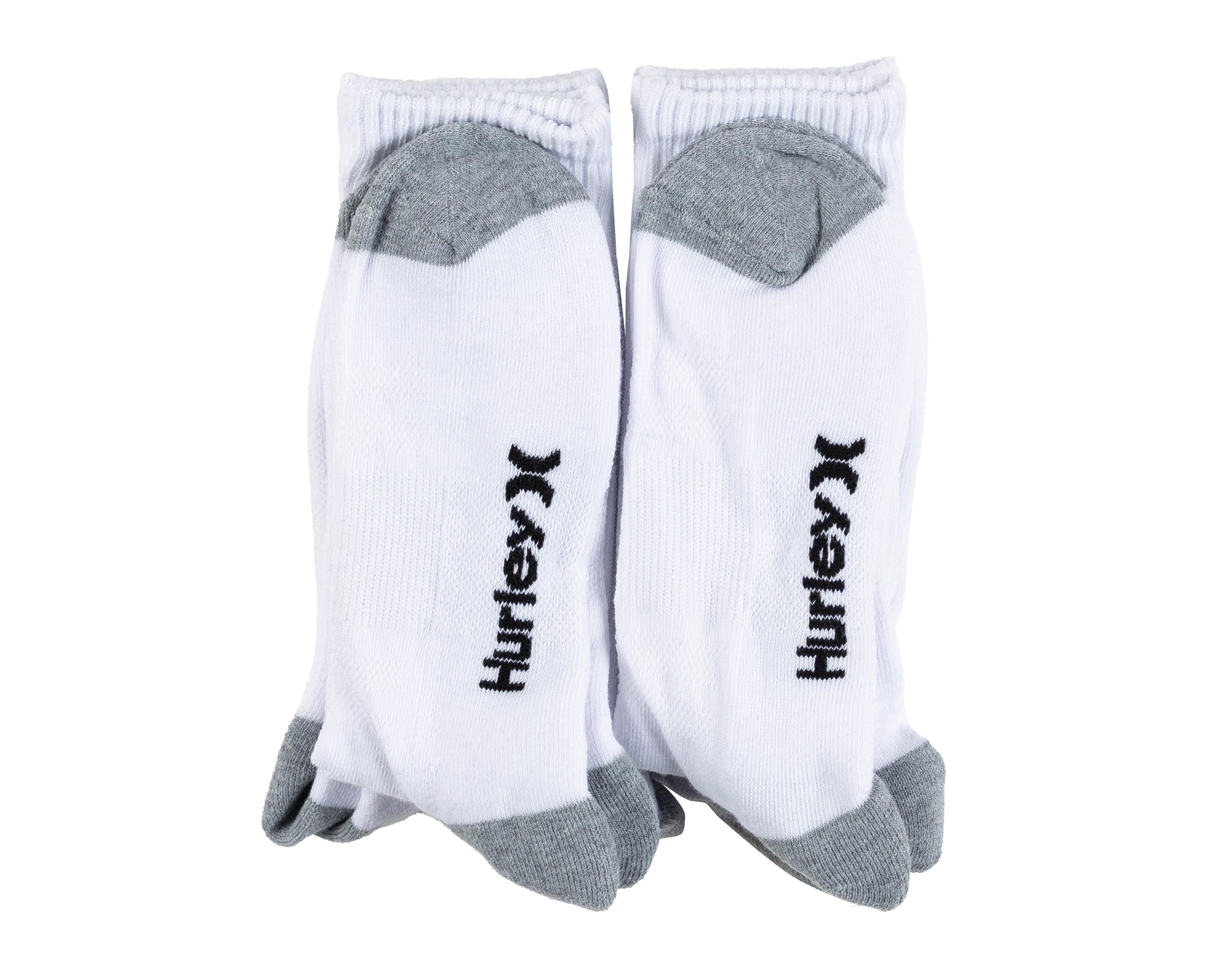 Foto 4 pulgar | Calcetas Deportivas Hurley para Hombre 6 Pares