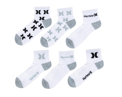 Foto 1 | Calcetas Deportivas Hurley para Hombre 6 Pares