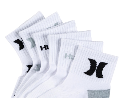 Foto 2 | Calcetas Deportivas Hurley para Hombre 6 Pares