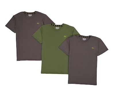 Foto 1 | Playera Interior Manga Corta Everlast para Hombre 3 Piezas