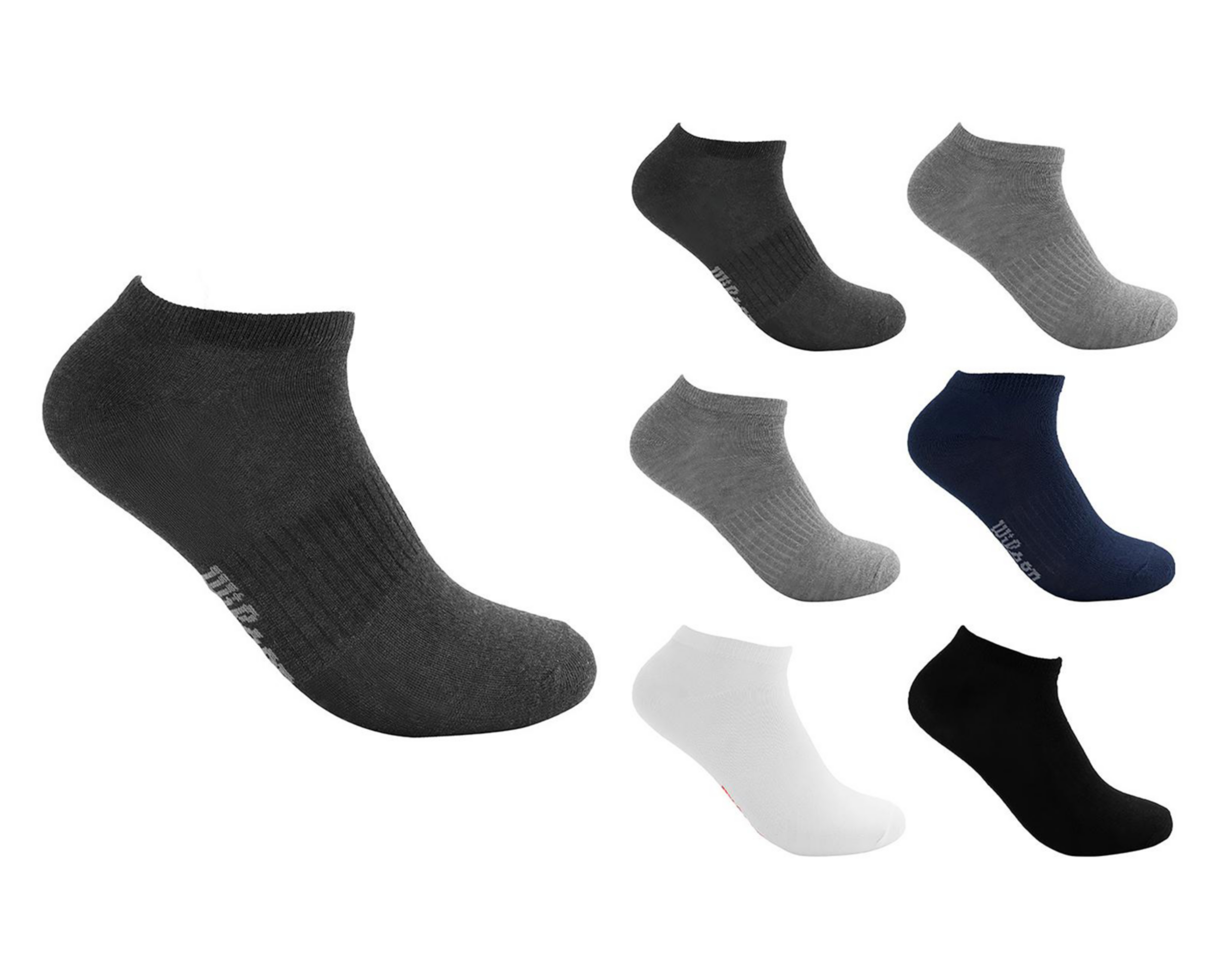 Foto 2 pulgar | Calcetas Deportivas Wilson para Hombre 7 Pares