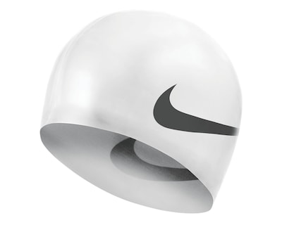 Foto 1 | Gorro para Natación Nike Swim Big Swoosh Blanco
