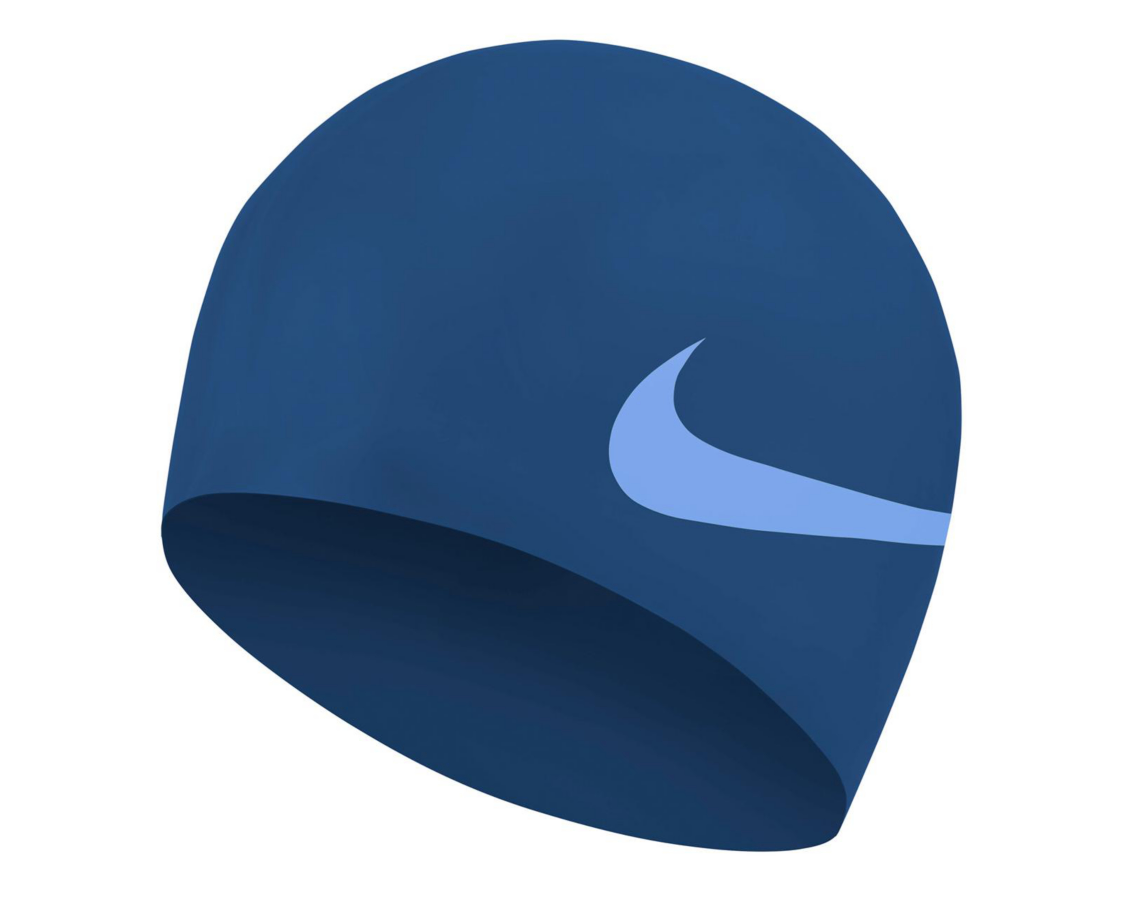Gorro para Natación Nike Swim Big Swoosh Azul