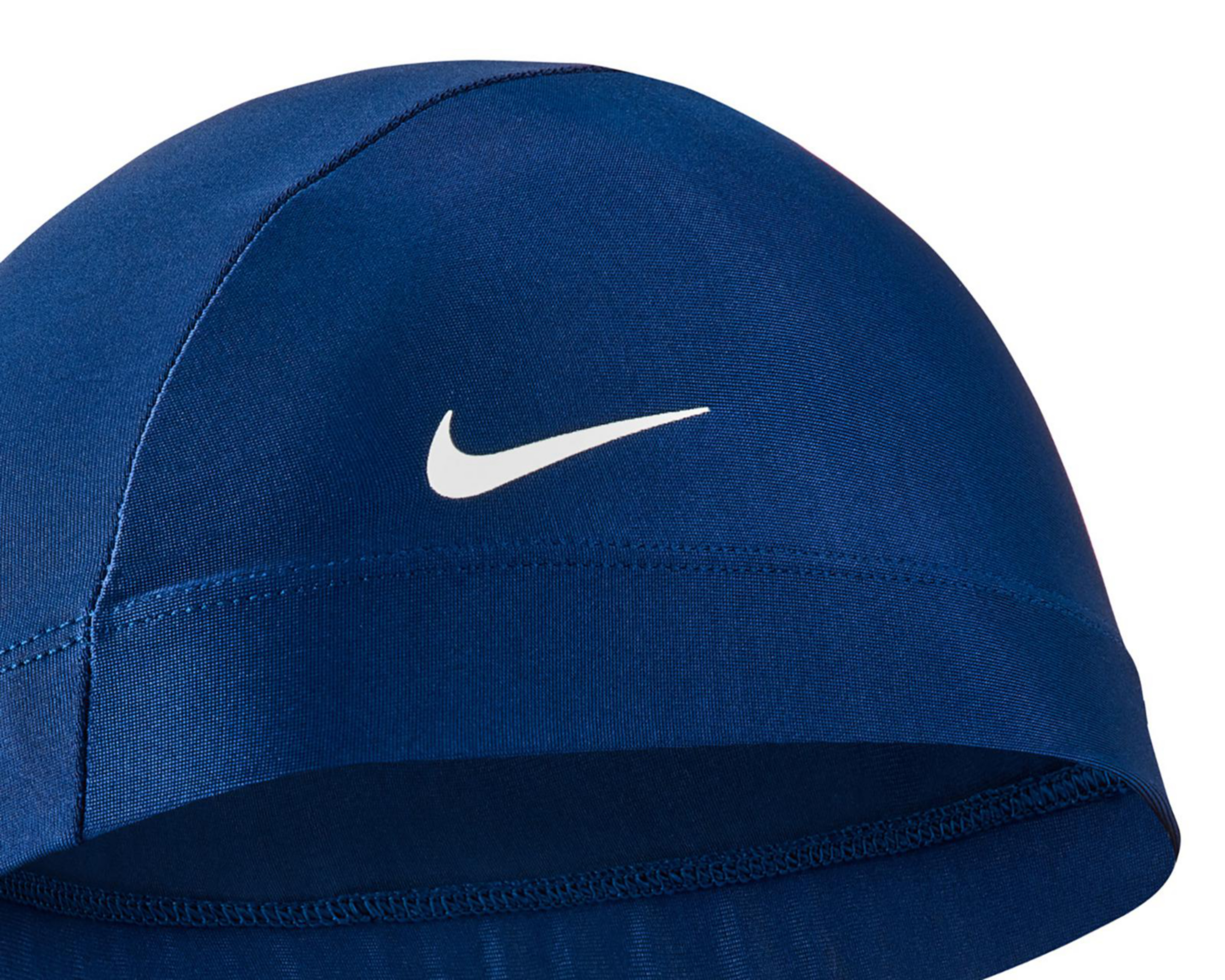 Foto 3 pulgar | Gorro para Natación Nike Comfort Azul Unitalla