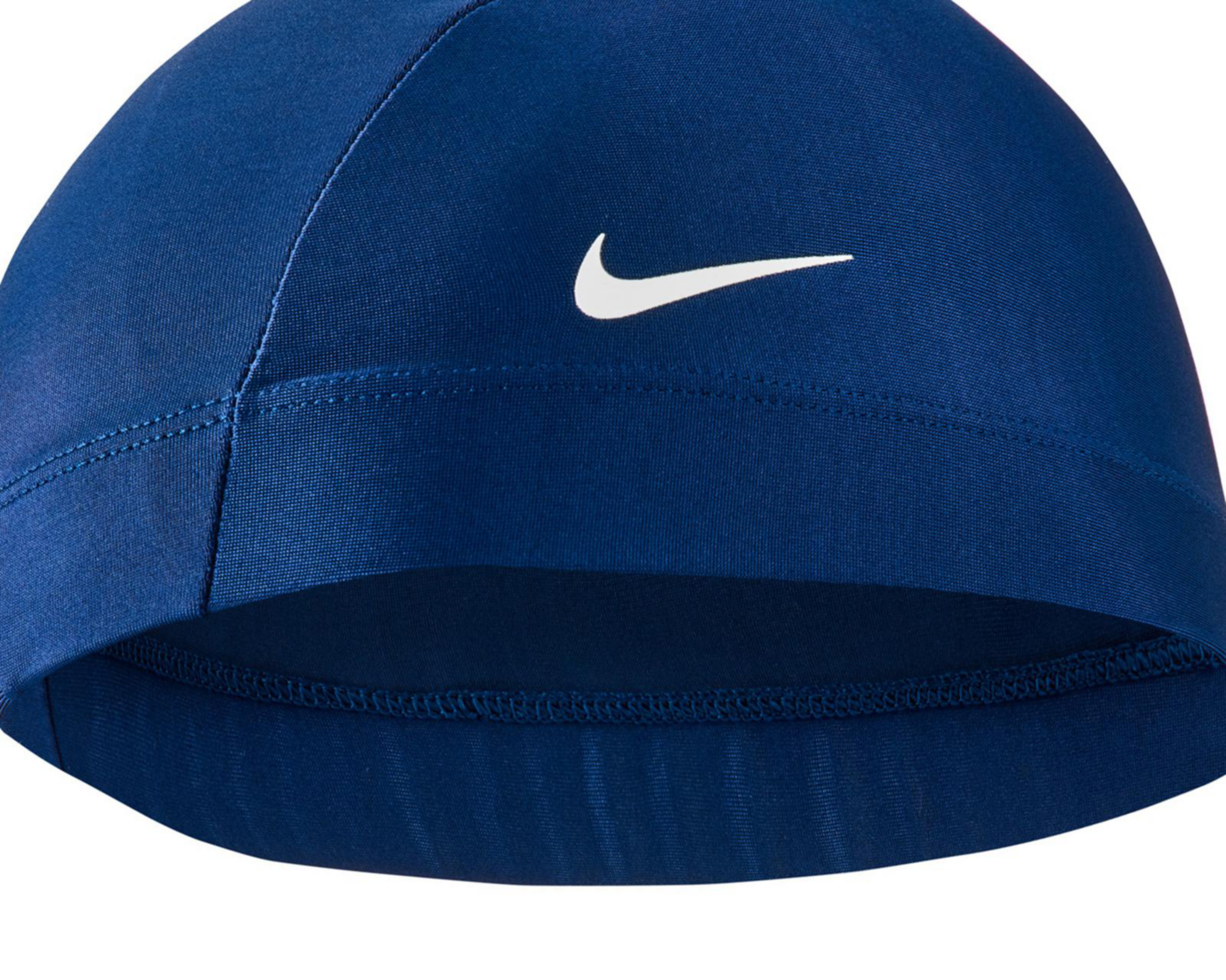 Foto 4 pulgar | Gorro para Natación Nike Comfort Azul Unitalla