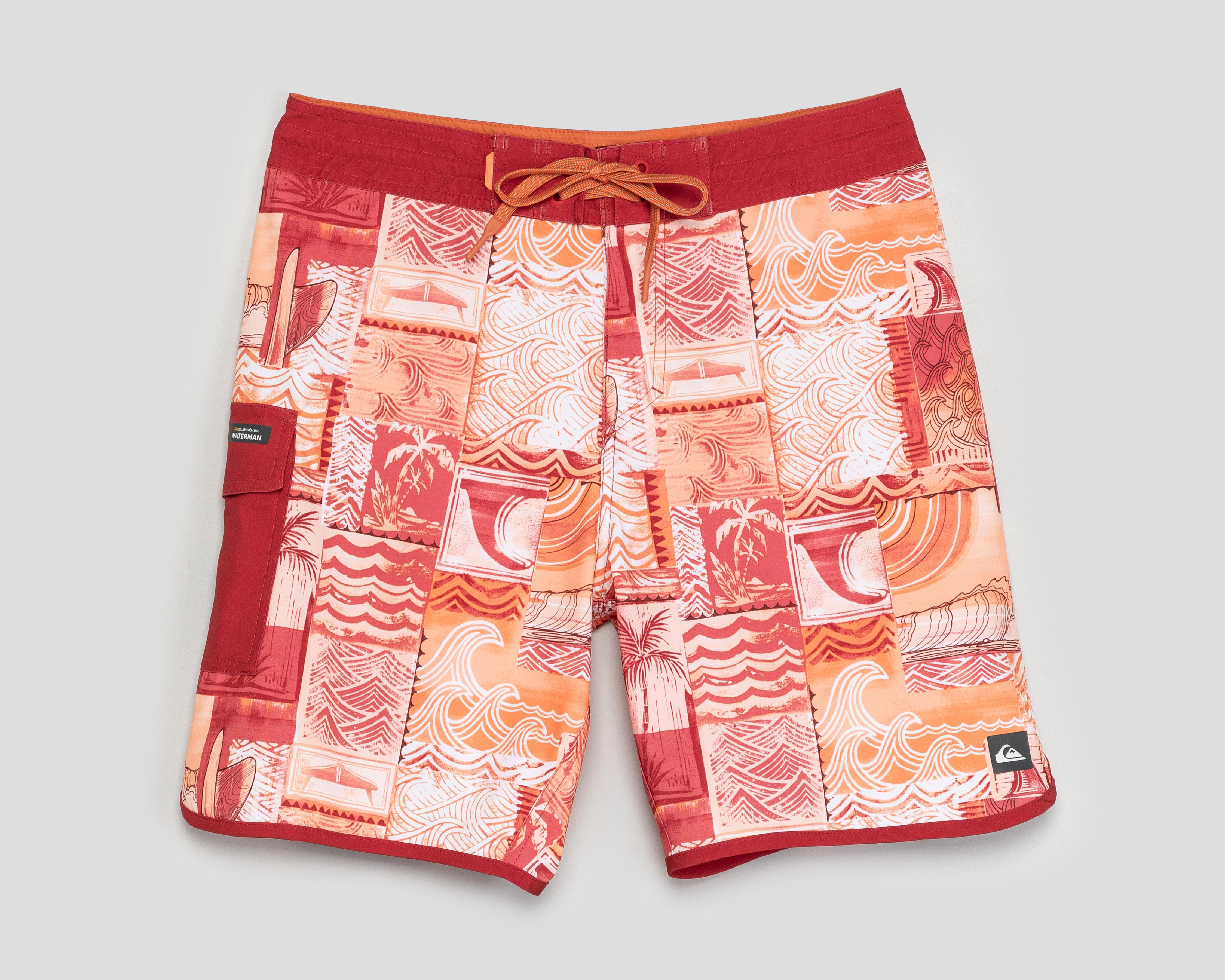 Foto 2 pulgar | Traje de Baño Quiksilver Estampado para Hombre