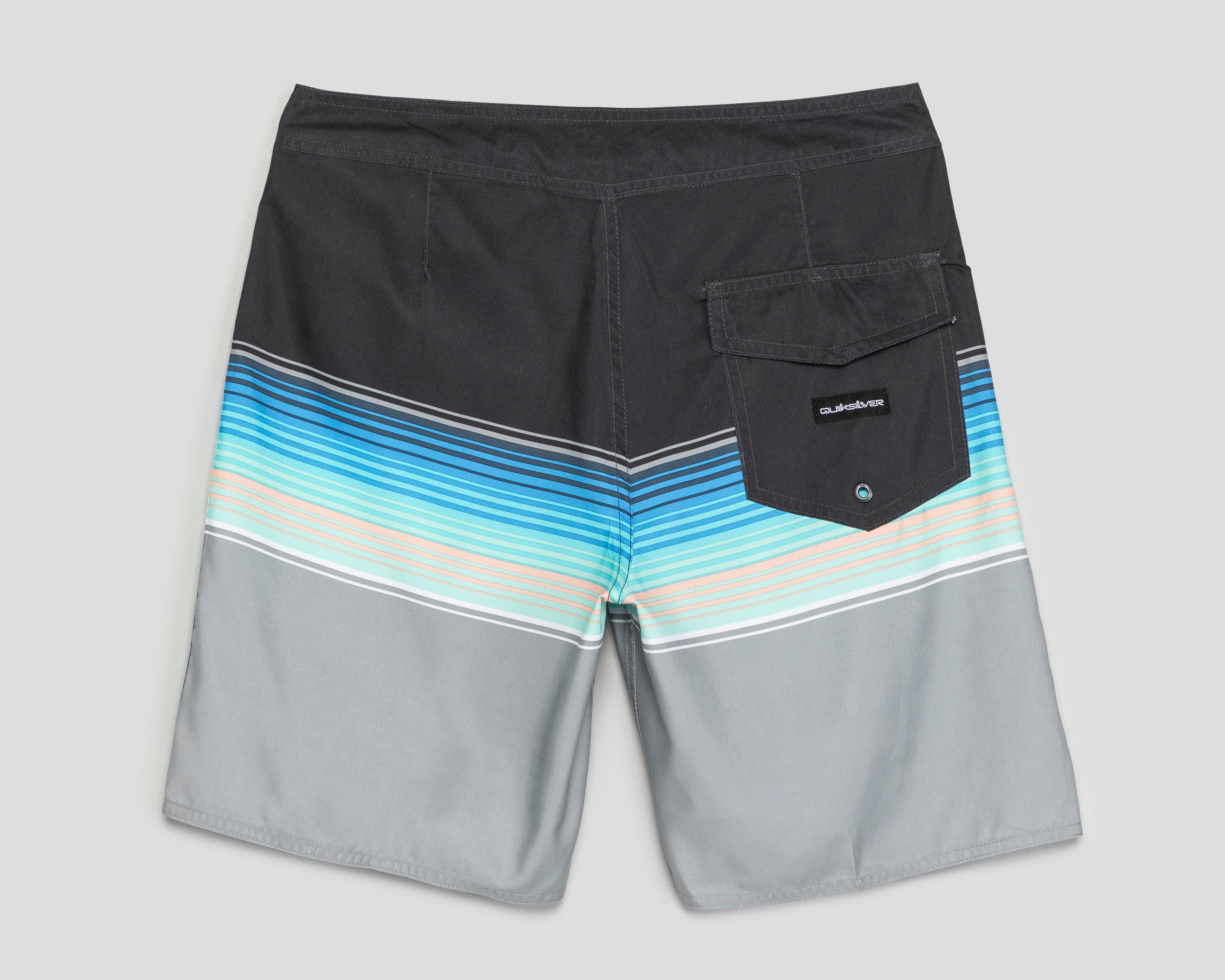 Foto 3 pulgar | Traje de Baño Quiksilver Rayado para Hombre