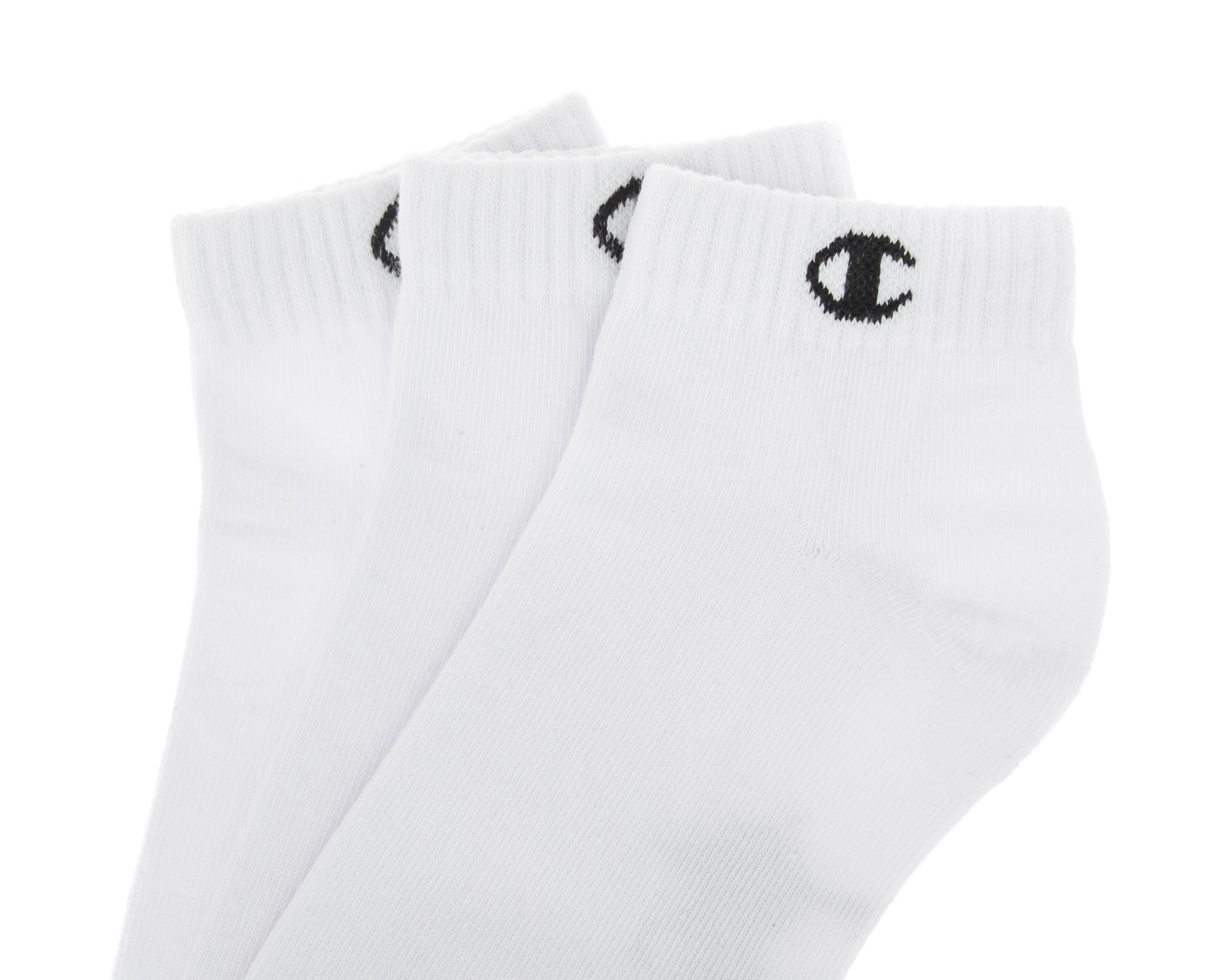 Foto 3 pulgar | Calcetines Deportivos Champion para Hombre 3 Pares