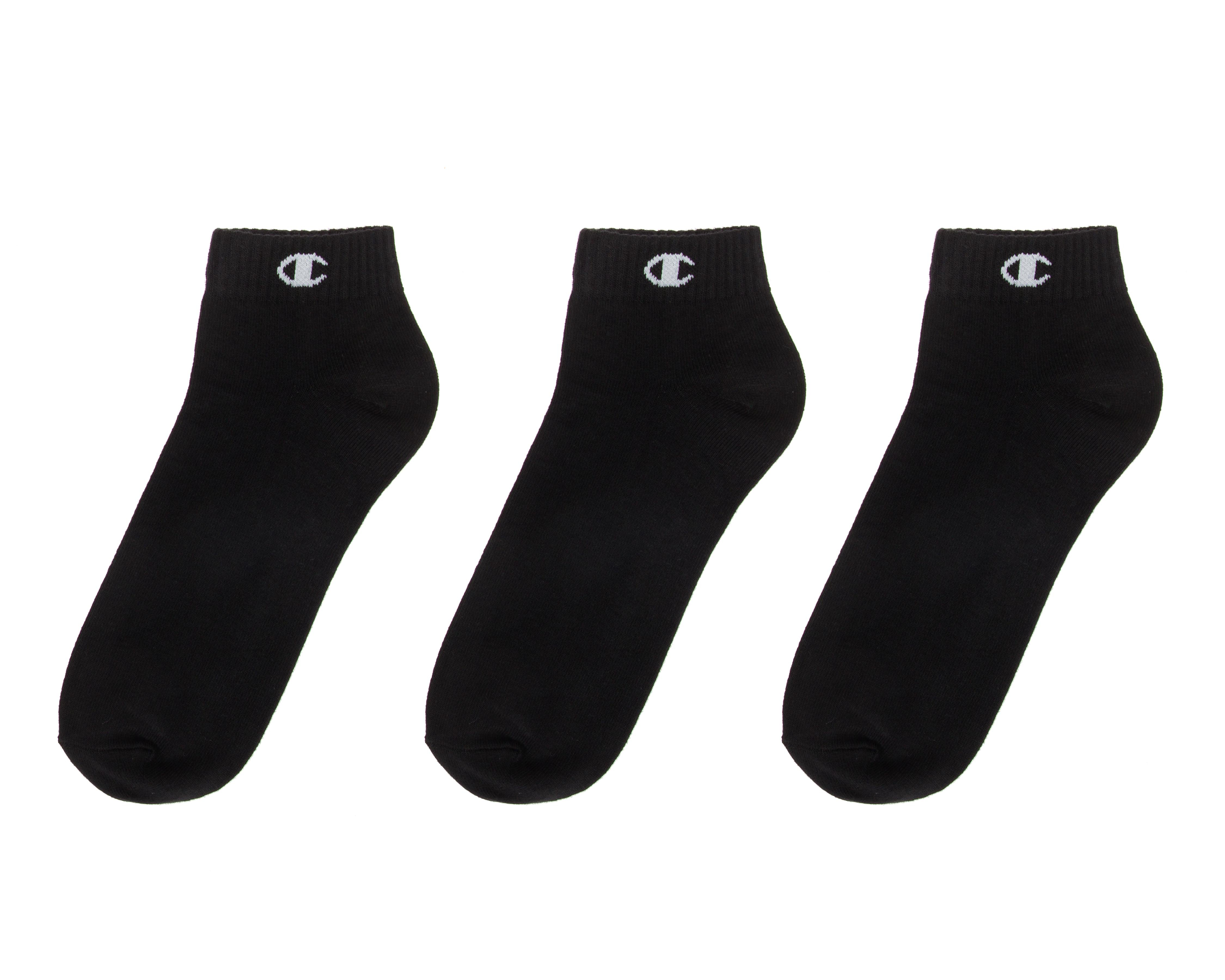 Foto 2 pulgar | Calcetines Deportivos Champion para Hombre 3 Pares