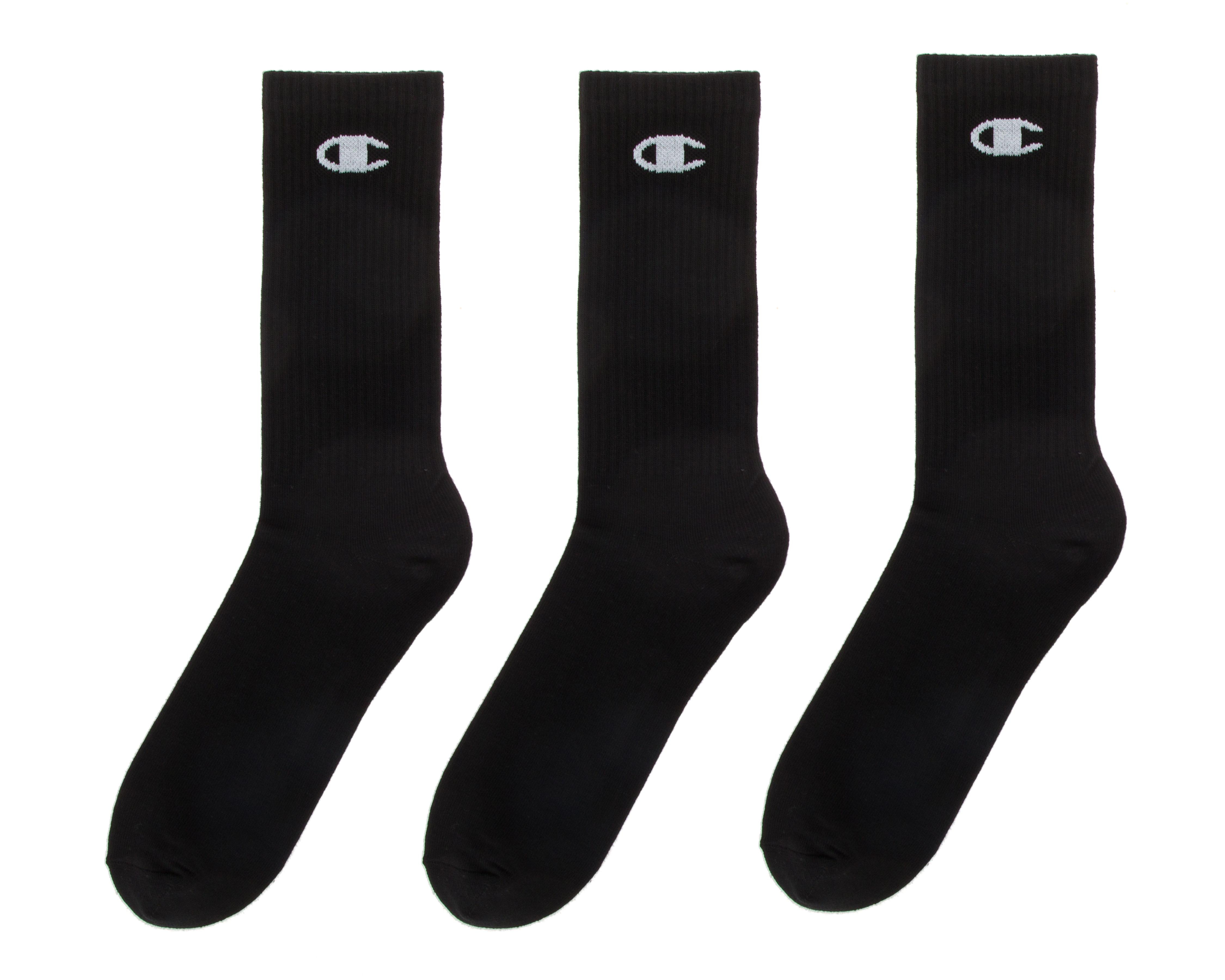 Foto 1 | Calcetas Largas Deportivas Champion para Hombre 3 Pares