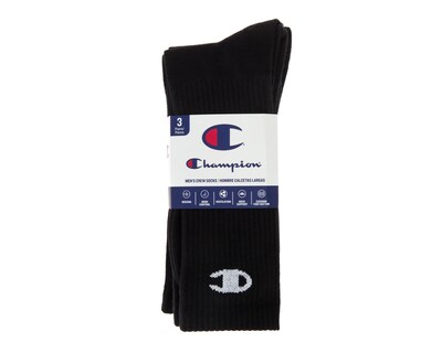Foto 3 | Calcetas Largas Deportivas Champion para Hombre 3 Pares