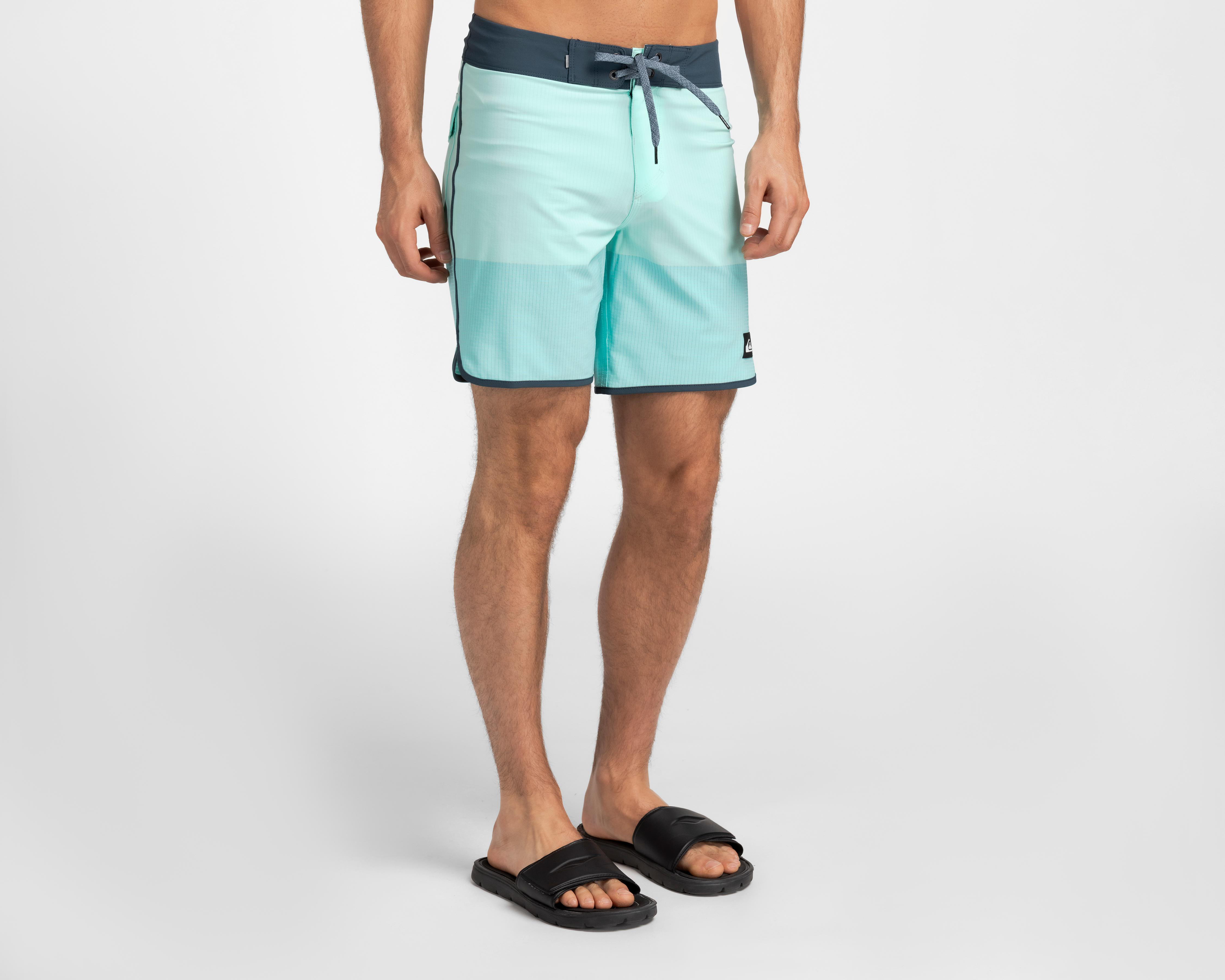 Foto 2 pulgar | Traje de Baño Quiksilver Verde Menta para Hombre