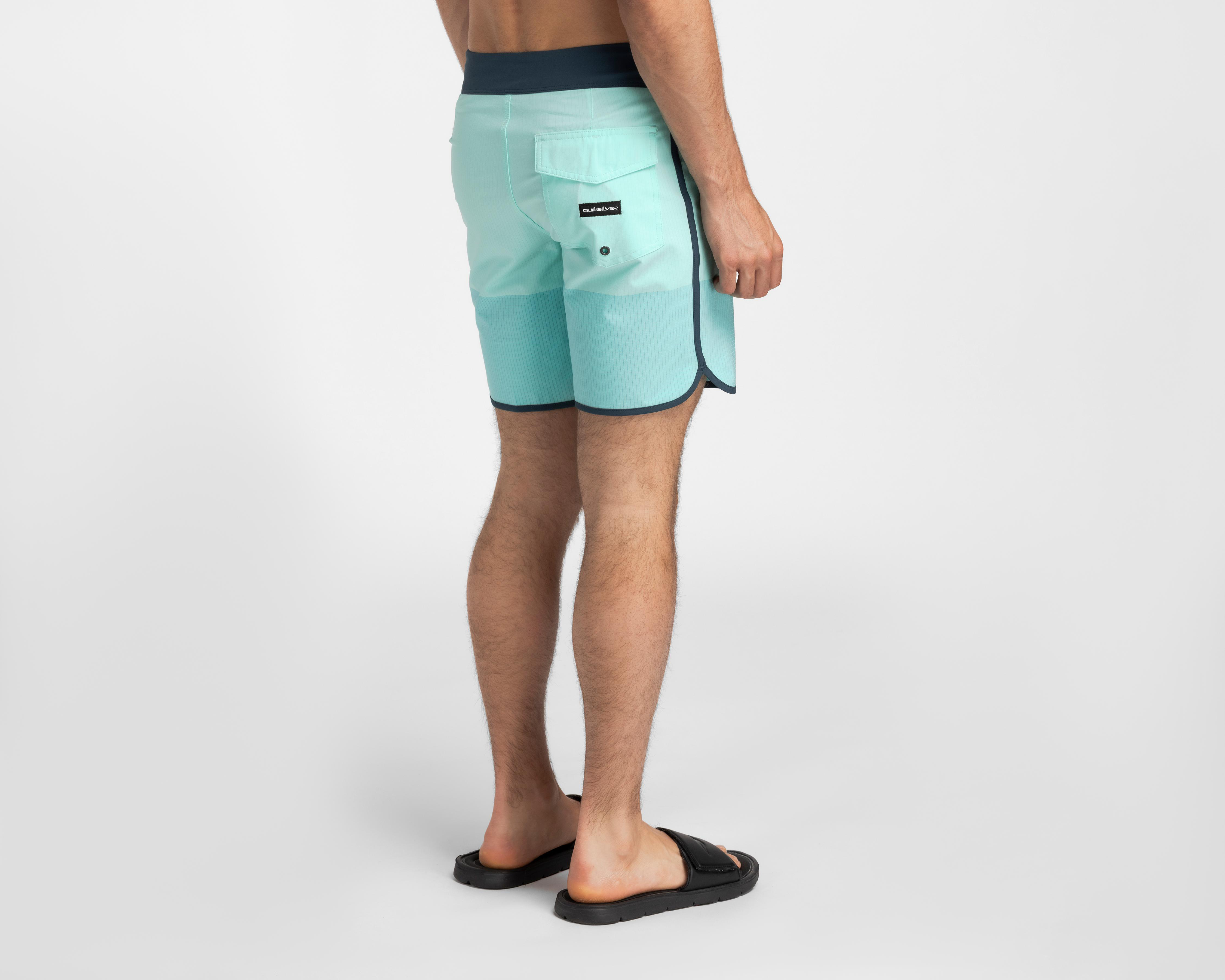 Foto 3 pulgar | Traje de Baño Quiksilver Verde Menta para Hombre