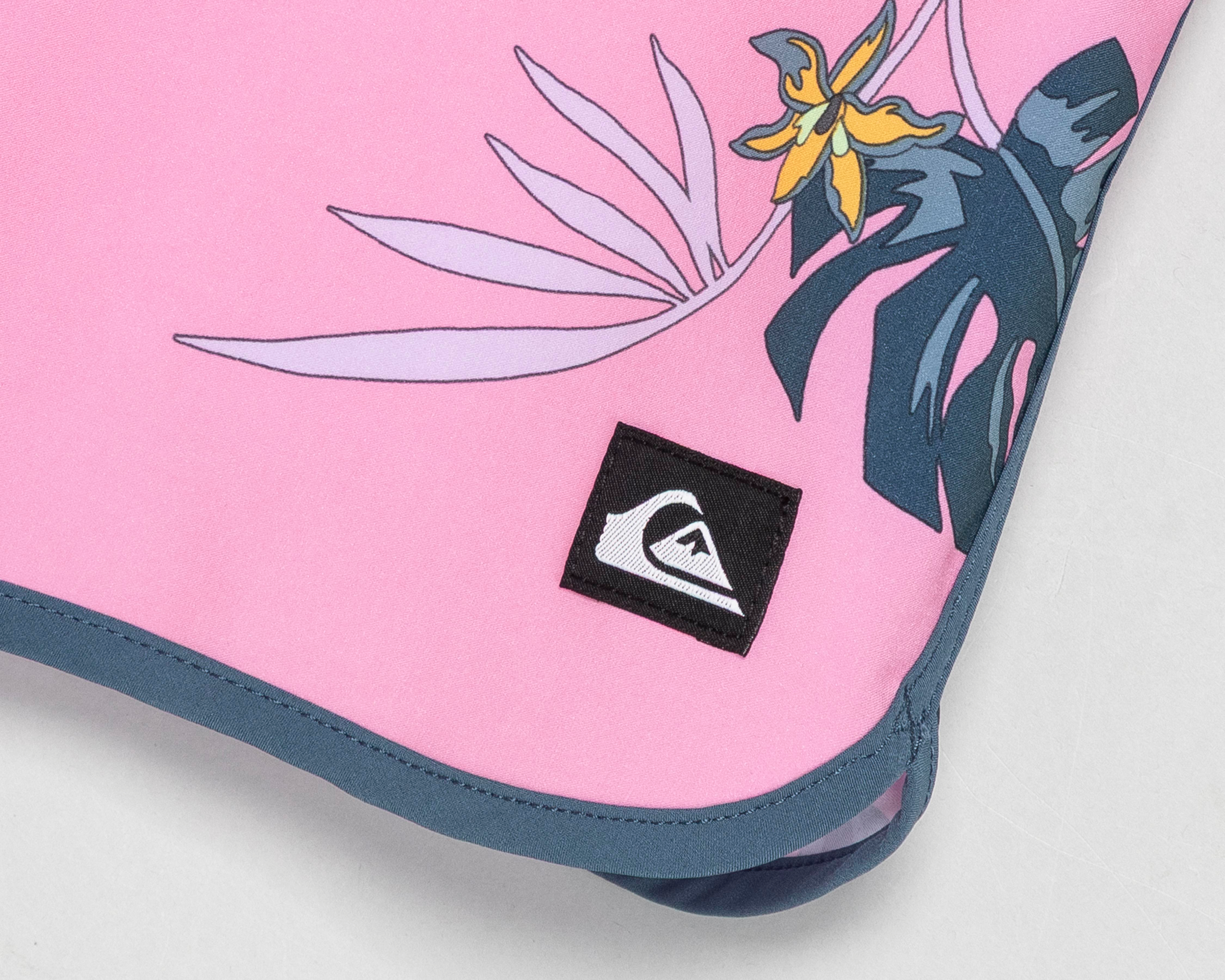 Foto 4 pulgar | Traje de Baño Quiksilver Rosa para Hombre