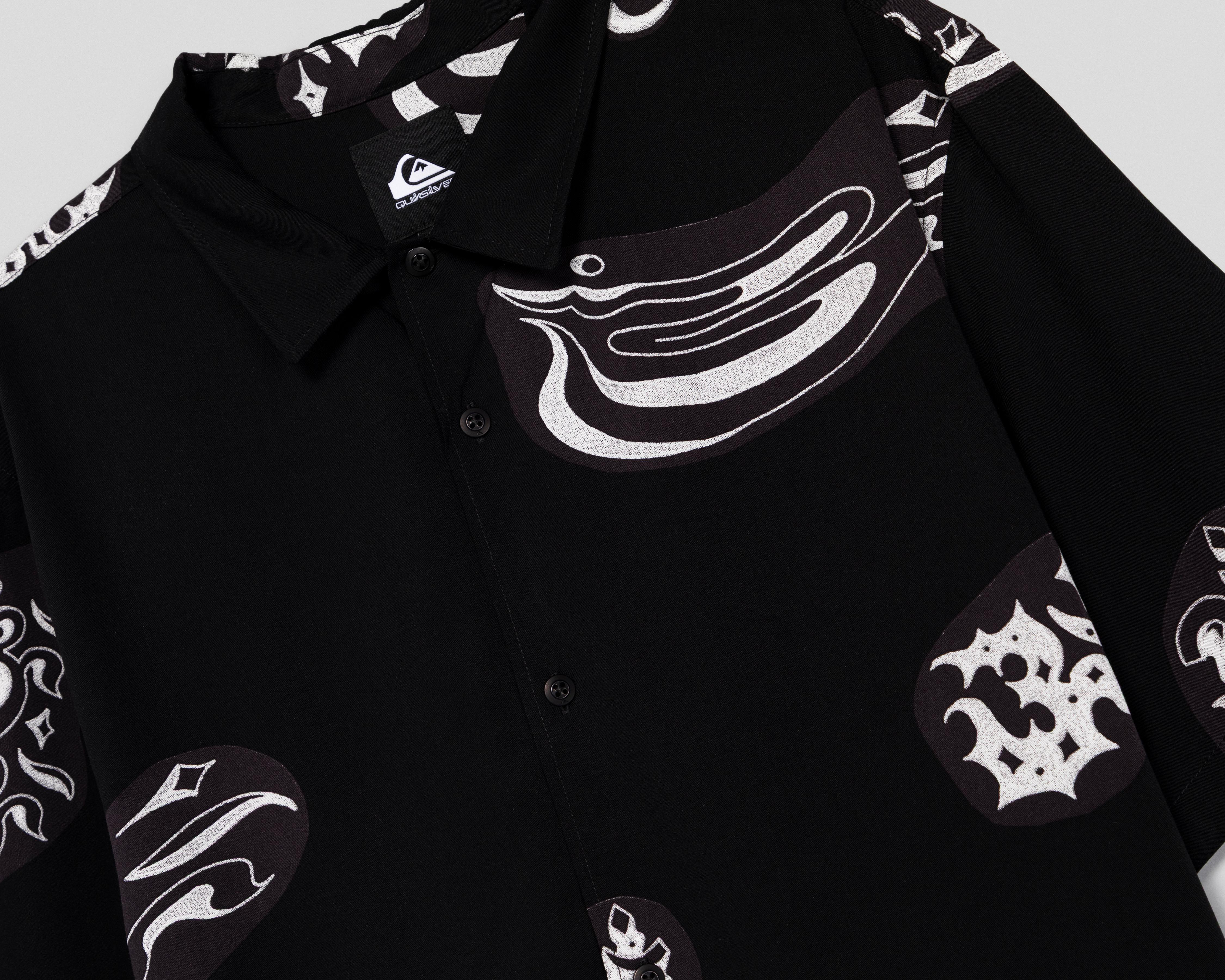 Foto 4 pulgar | Camisa Casual Quiksilver Regular Estampada para Hombre