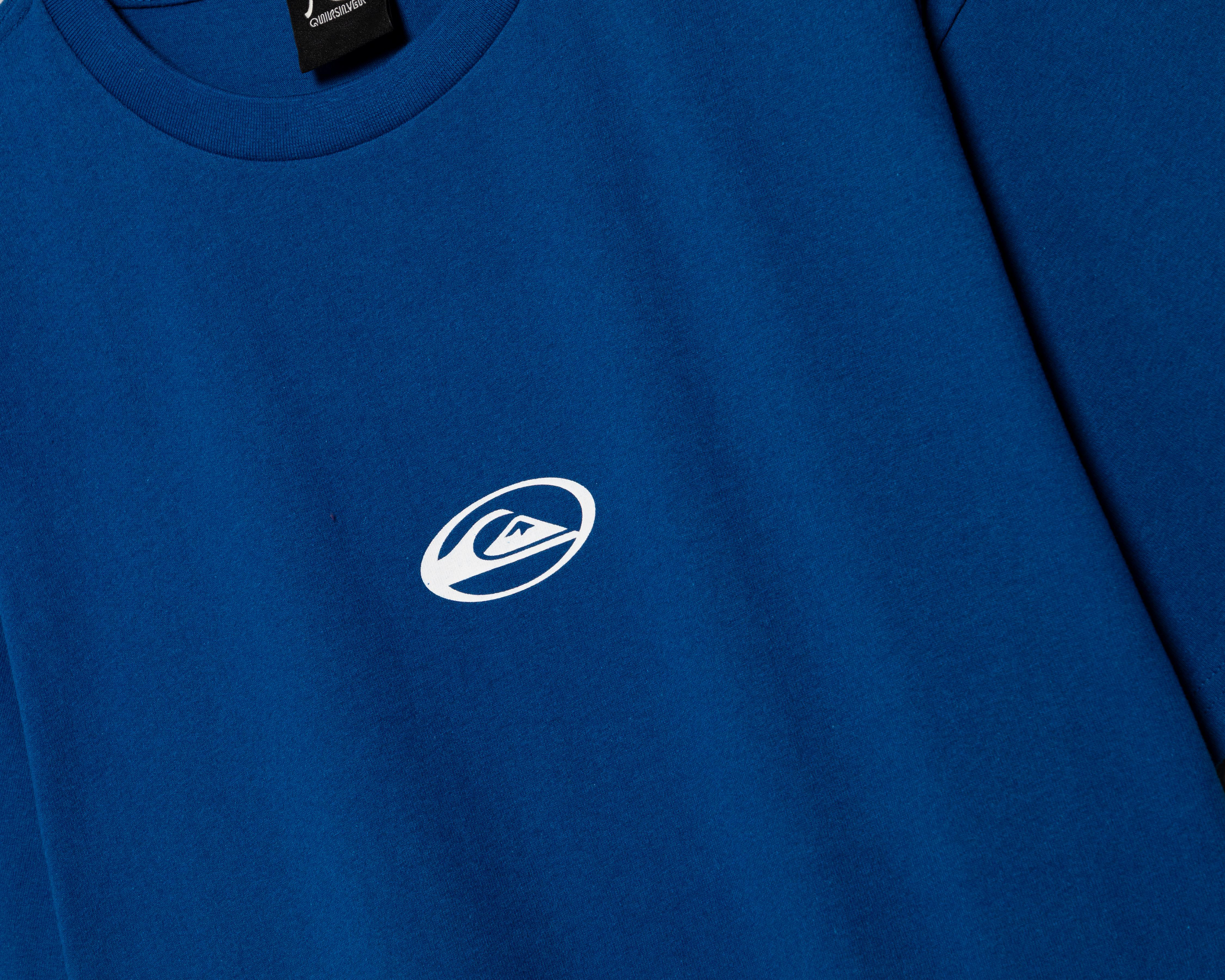 Foto 4 pulgar | Playera Cuello Redondo Azul Quiksilver para Hombre