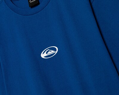 Foto 3 | Playera Cuello Redondo Azul Quiksilver para Hombre