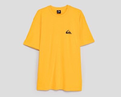 Foto 1 | Playera de Cuello Redondo Amarilla Quiksilver para Hombre