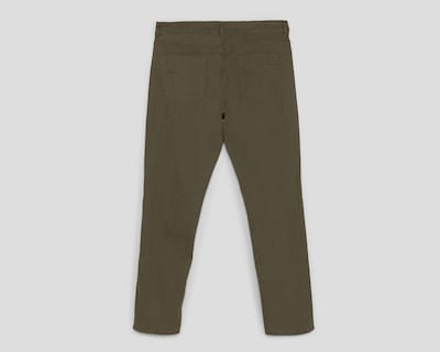 Foto 2 | Pantalón de Gabardina Refill Verde para Hombre