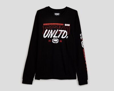 Foto 1 | Playera de Cuello Redondo Negra Ecko Unltd. para Hombre