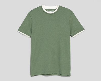 Foto 1 | Playera de Cuello Redondo Verde Refill para Hombre