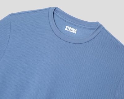 Foto 3 | Playera de Cuello Redondo Azul Strona para Hombre