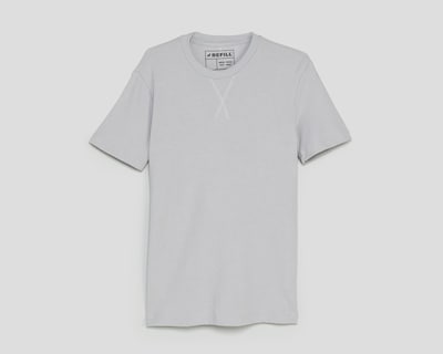 Foto 1 | Playera de Cuello Redondo Gris Refill para Hombre