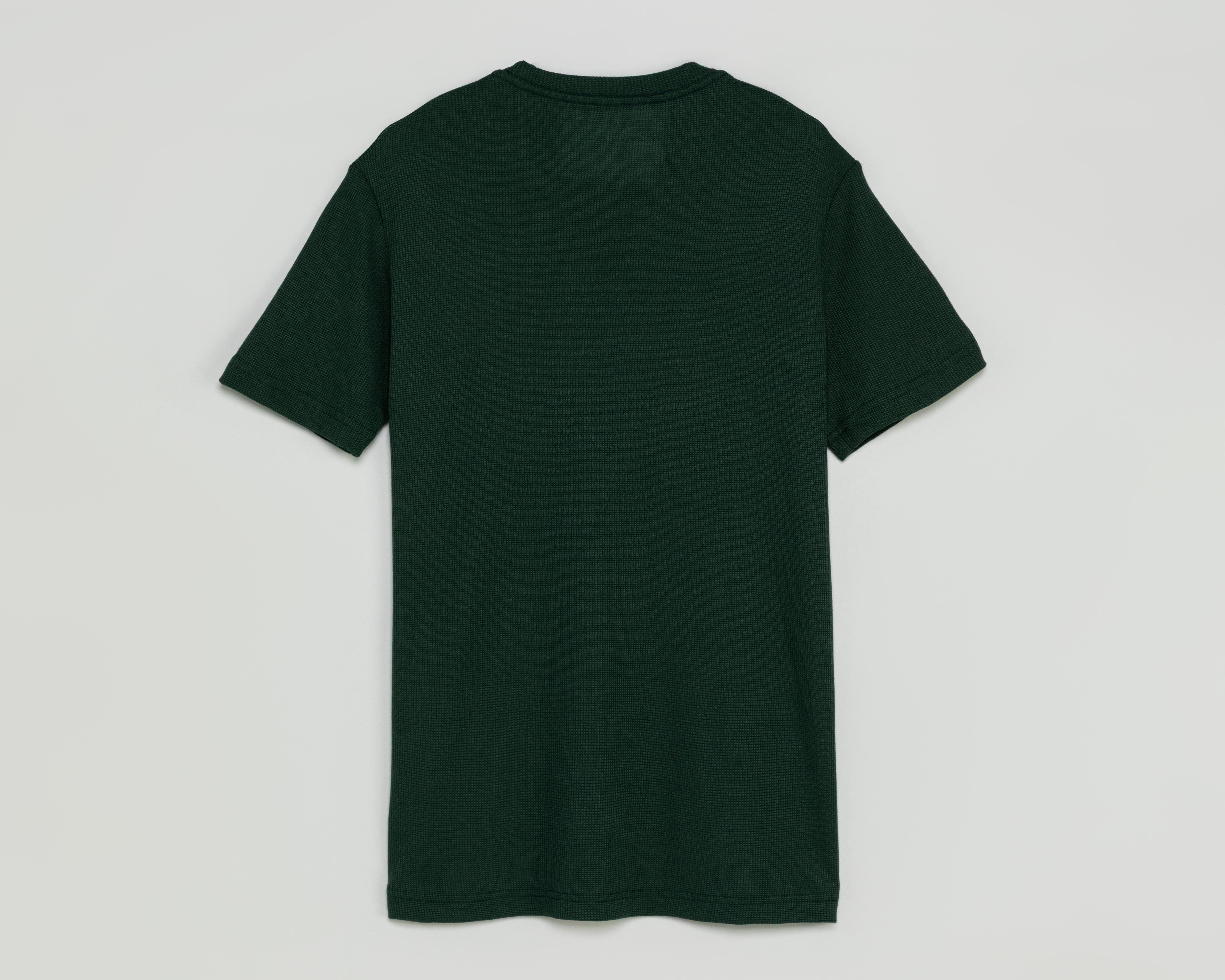 Foto 2 | Playera de Cuello Redondo Verde Refill para Hombre