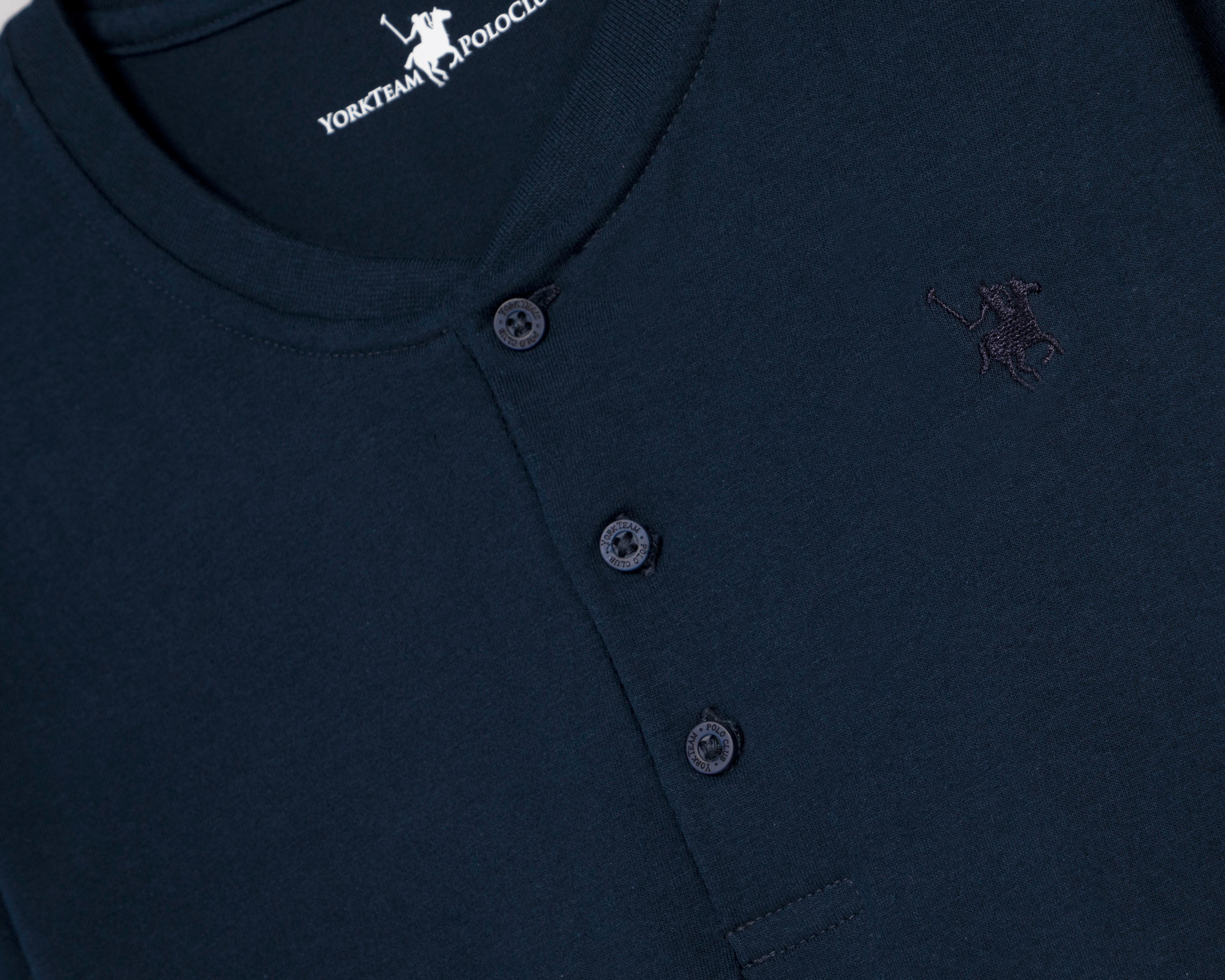 Foto 4 pulgar | Playera de Cuello Redondo York Team Polo Club para Hombre