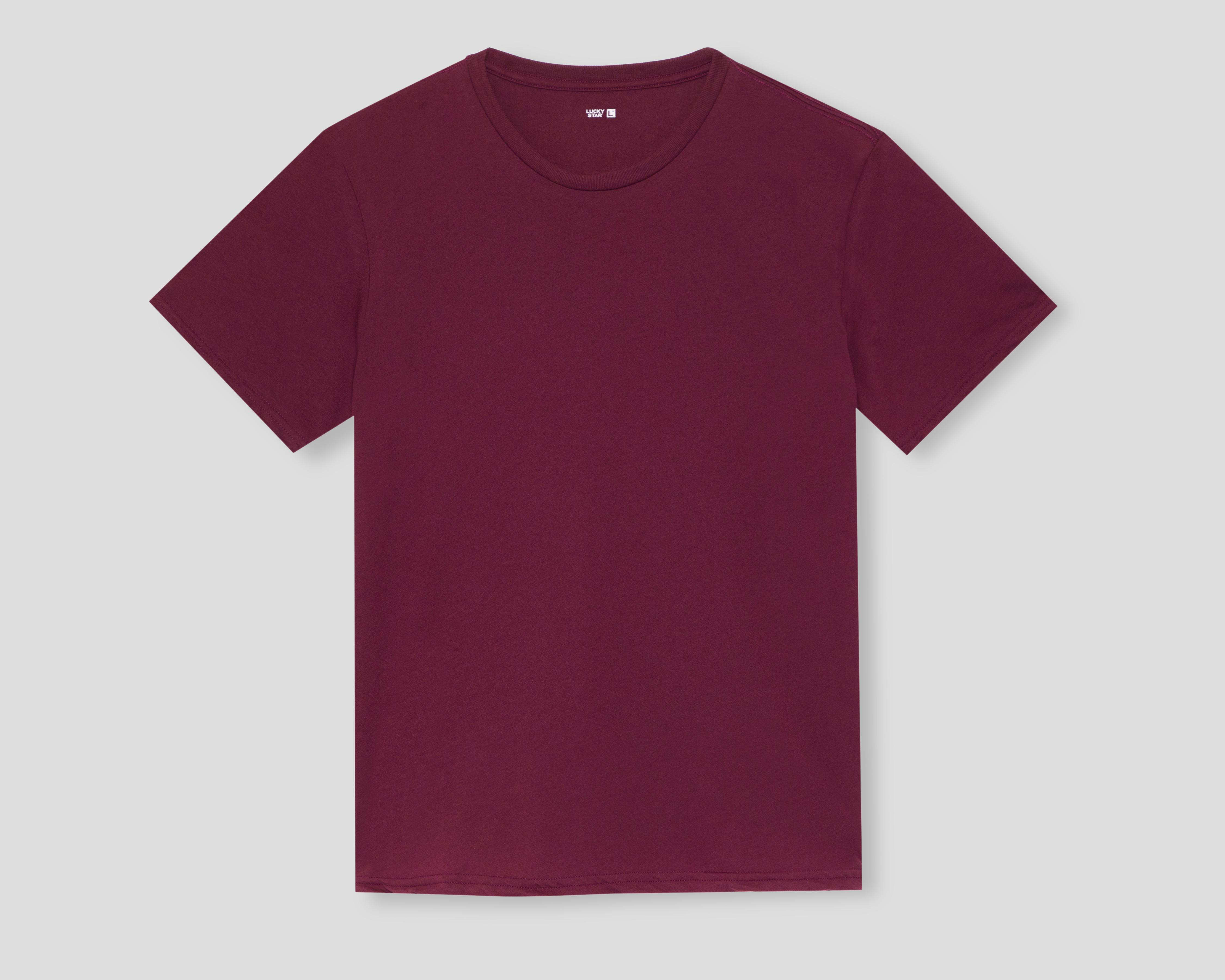 Playera de Cuello Redondo Tinta Lucky Star para Hombre