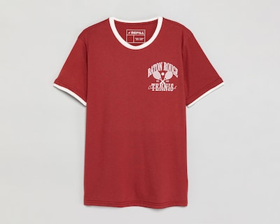 Foto 1 | Playera de Cuello Redondo Marrón Refill para Hombre