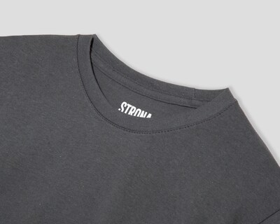 Foto 3 | Playera de Cuello Redondo Gris Strona para Hombre