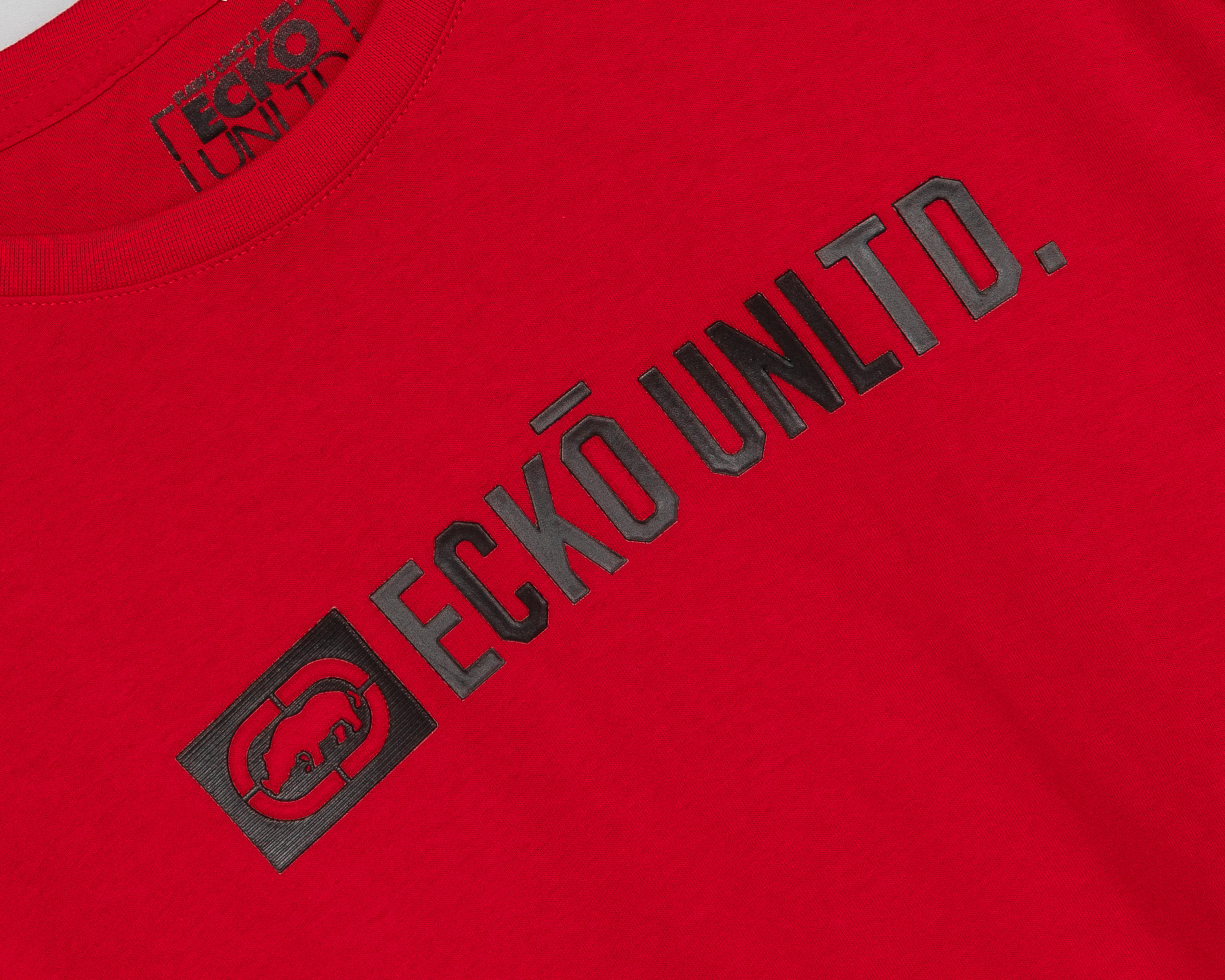 Foto 4 pulgar | Playera de Cuello Redondo Roja Ecko Unltd. para Hombre