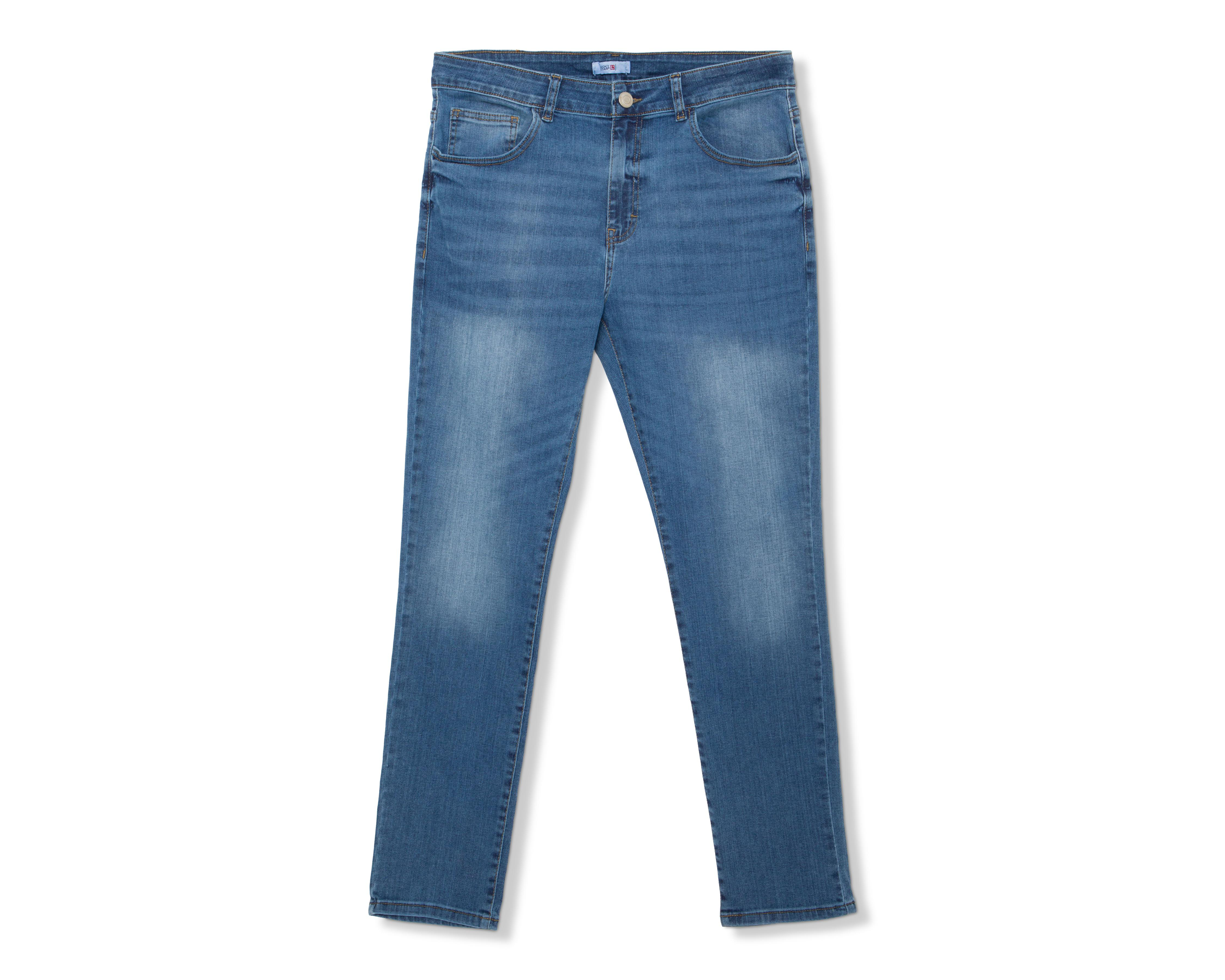 Foto 2 pulgar | Jeans Slim Lucky Star para Hombre