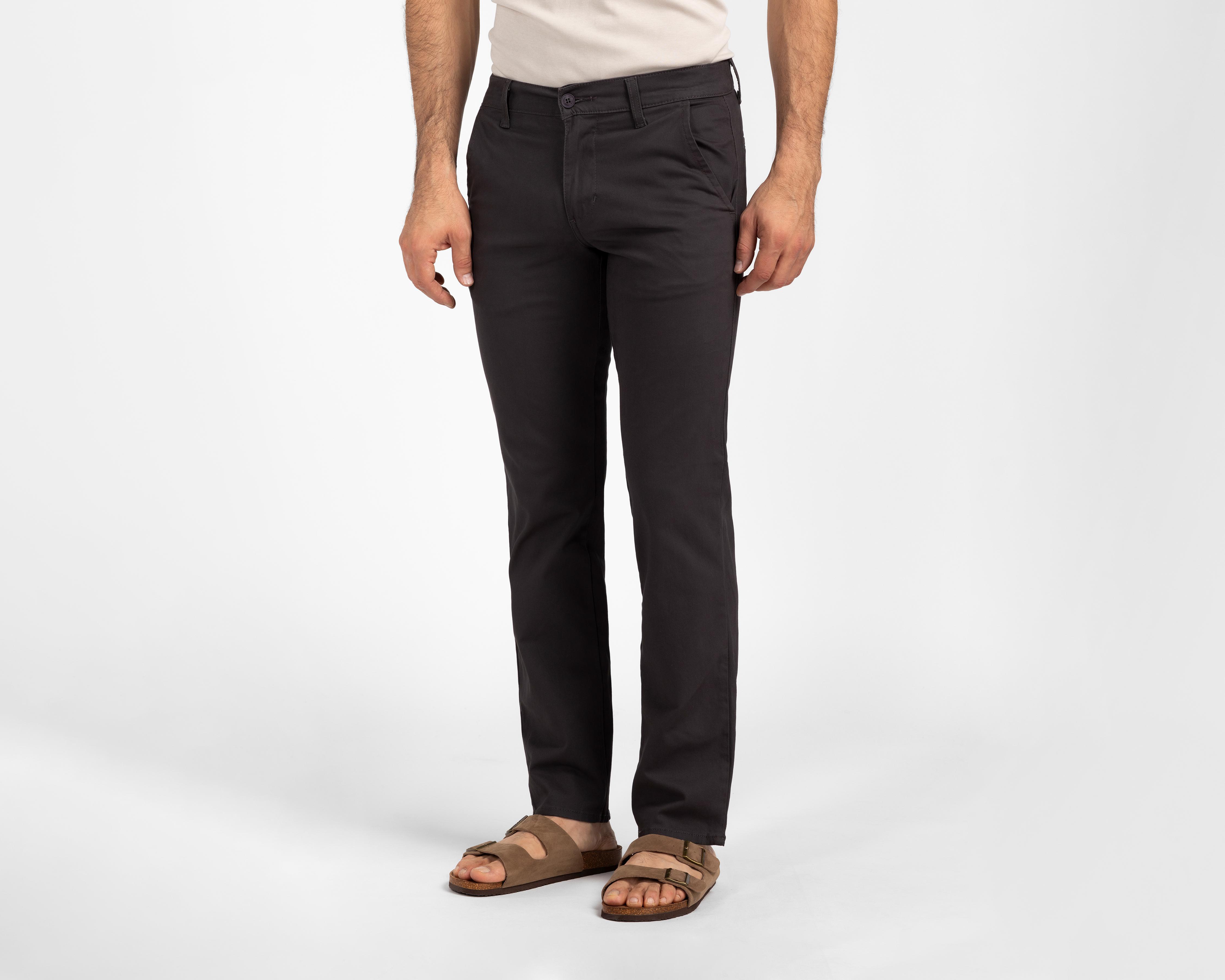 Pantalón Chino Oggi Gris Oxford para Hombre
