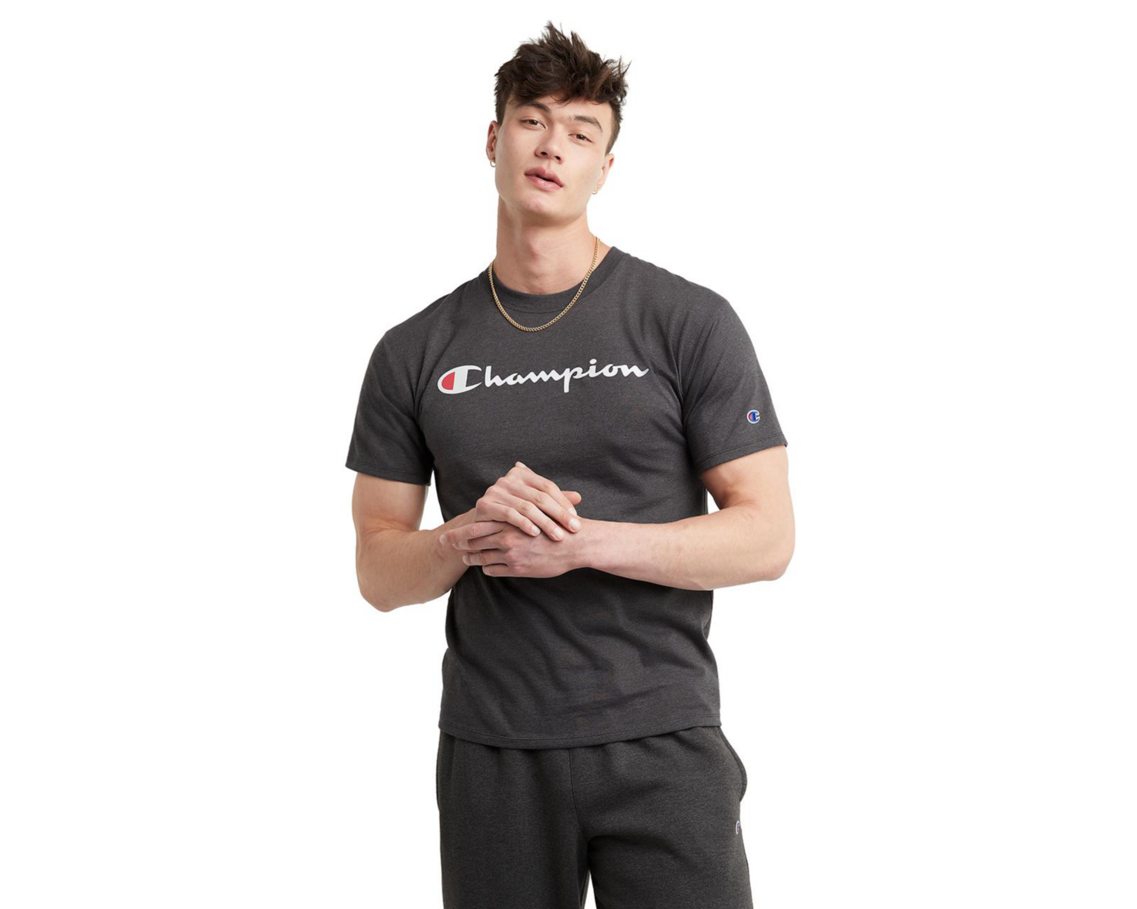 Foto 2 pulgar | Playera Deportiva Champion para Hombre