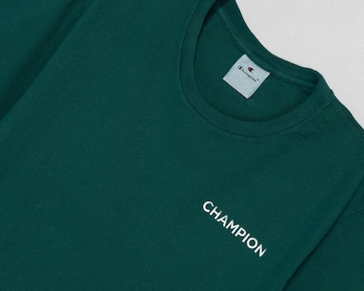 Foto 3 | Playera de Cuello Redondo Verde Champion para Hombre