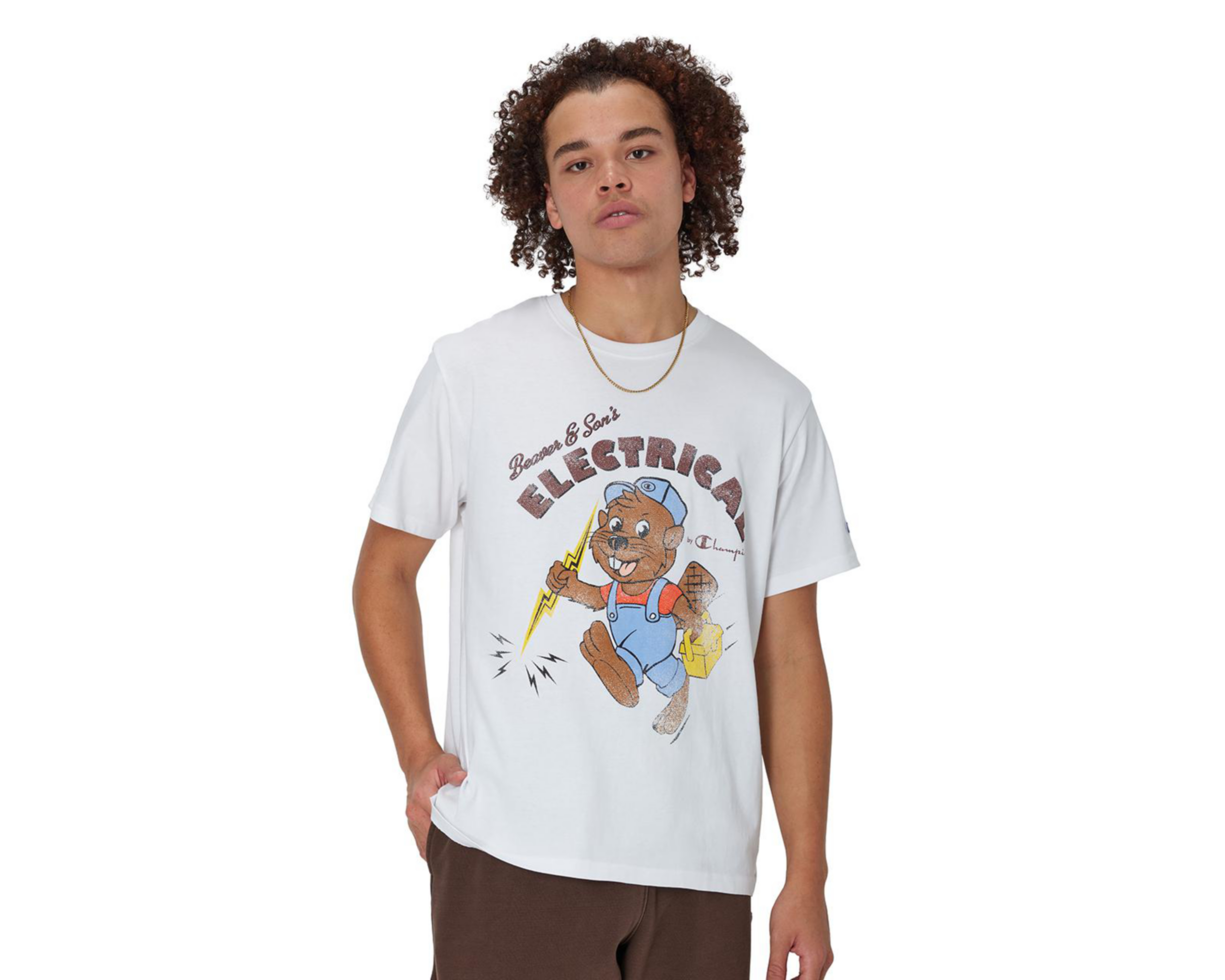 Foto 2 pulgar | Playera Deportiva Champion para Hombre