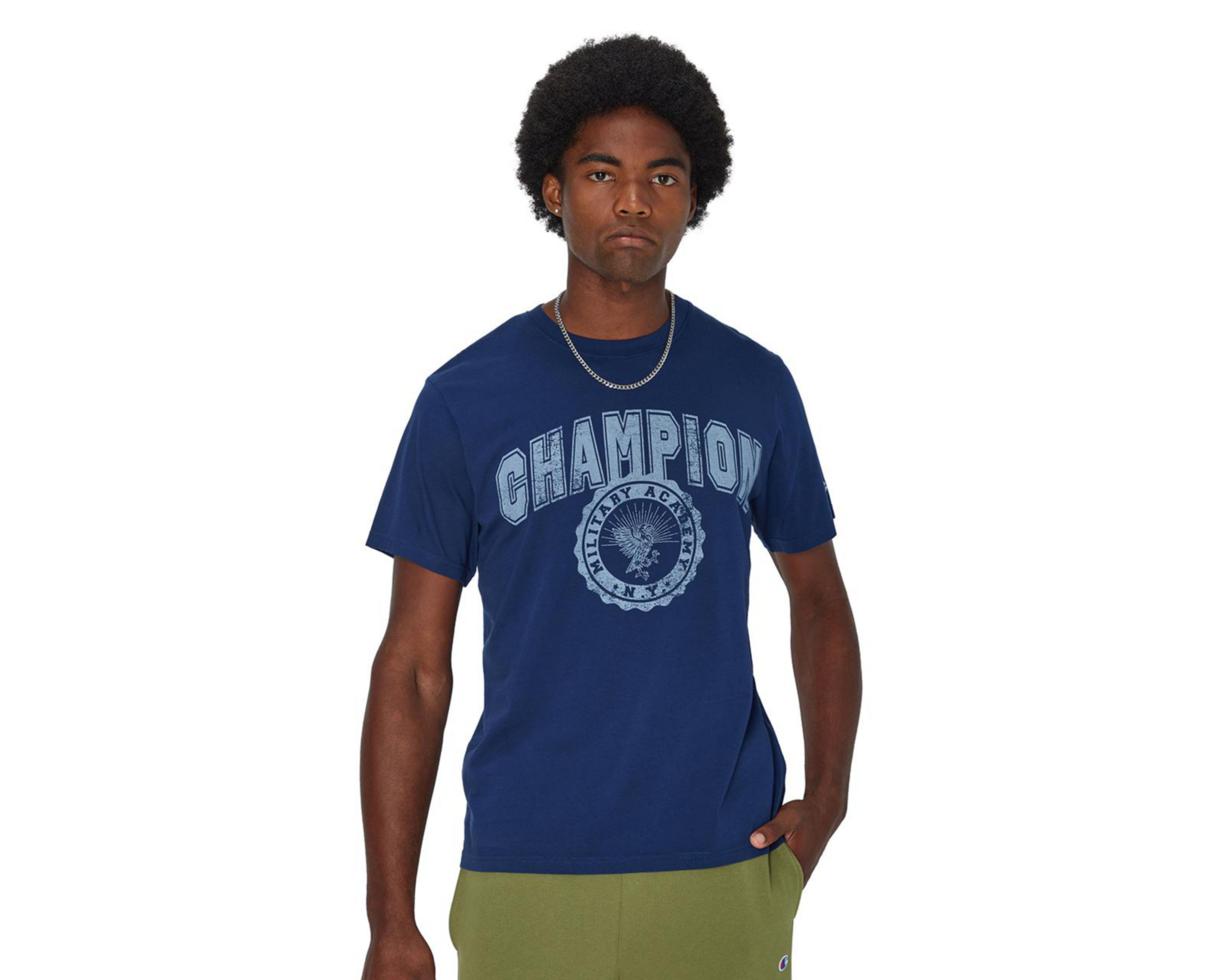 Foto 2 pulgar | Playera Deportiva Champion para Hombre